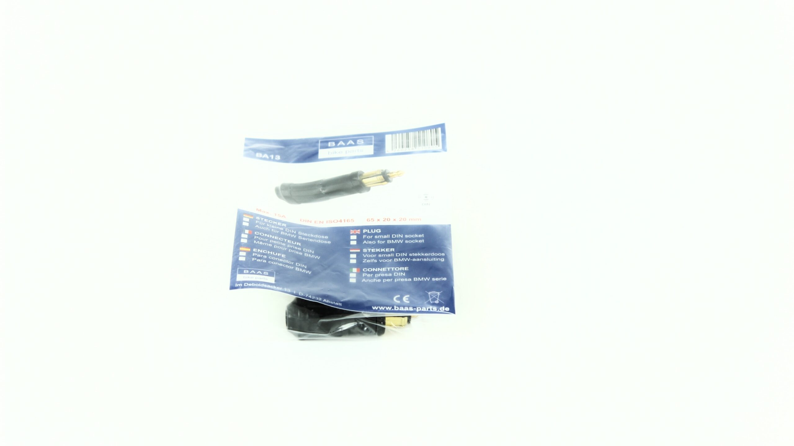 DIN plug long for BMW R1200GS board socket board socket 12V 15Ah